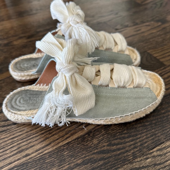 CHLOE "Harper" Suede Espadrilles 37 *Original Box + Dust Bags - Picture 2 of 13